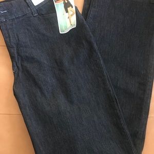 Lee Relaxed Plain Front Jean Trousers - Sz 12L